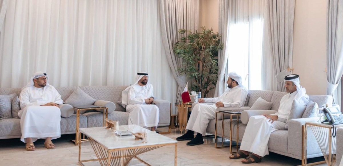 ‫ وزير الدولة بوزارة الخارجية يجتمع مع السفير الإماراتي