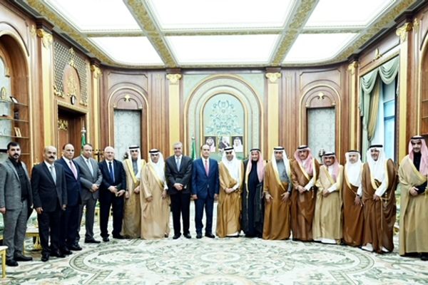 نائب رئيس مجلس الشورى يلتقي وفد أعضاء لجنة الأخوة الأردنية السعودية في مجلس الأعيان الأردني