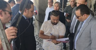 النيابة الإدارية تحقق في حريق عقار مكوَّن من 14 طابقًا بسوهاج