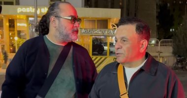 محمد فؤاد ومصطفى حجاج يقدمان واجب العزاء في والد خالد تاج الدين