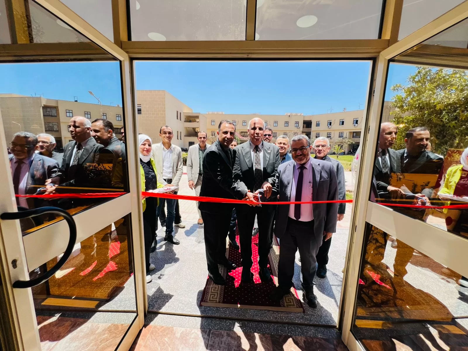 التضامن توسّع خدماتها داخل الجامعات بافتتاح وحدة جديدة في قويسنا
