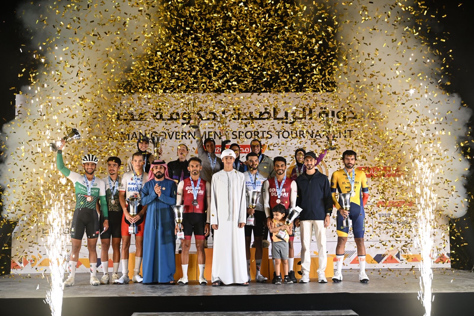 انطلاق سباق الدراجات الهوائية ضمن الدورة الرياضية لحكومة عجمان 2026