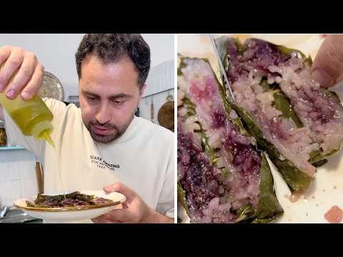 Have you ever stuffed mulberry leaves? Why not? They're the tastiest leaves you can stuff!