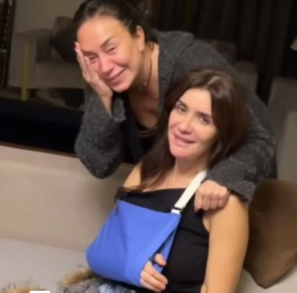 إصابة غادة عادل بكسر في الذراع