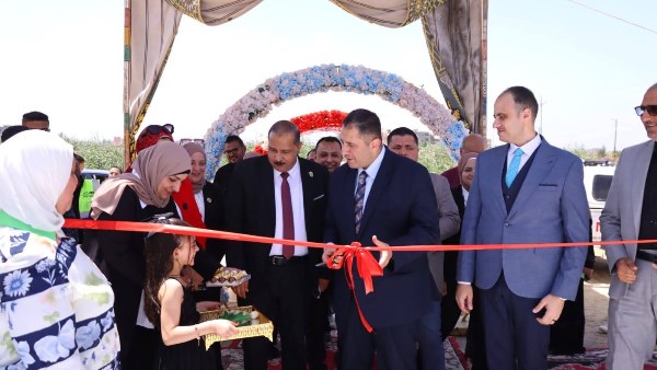افتتاح محطة رفع تفتيش السرو الرئيسية بدمياط