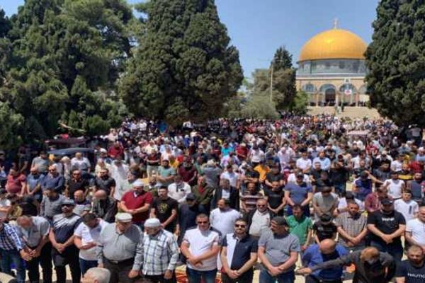 جيش الاحتلال: قرار بسماح دخول 10 آلاف مصل للأقصى يومياً خلال رمضان