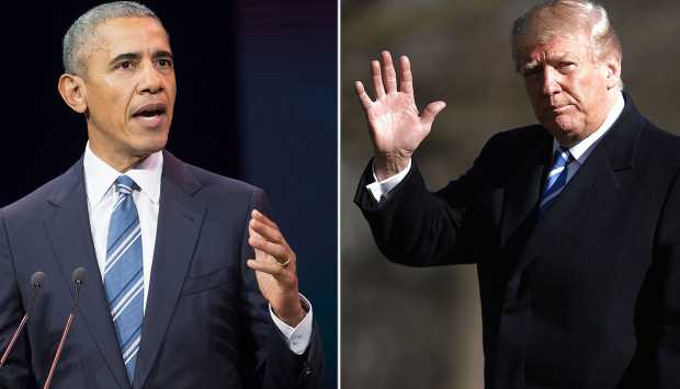 ترامب يوجه اتهاما إلى أوباما بشأن الإفصاح عن معلومات سرية