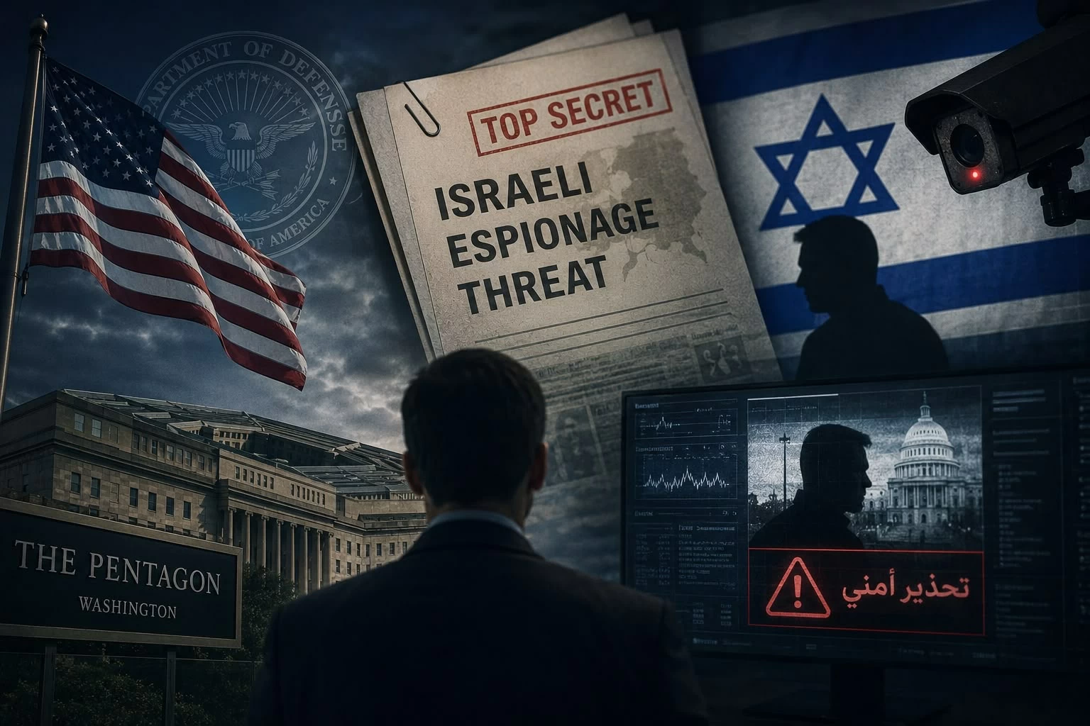 عاجل | البنتاغون يرفع التأهب ضد التجسس الإسرائيلي.. وواشنطن تتحرك لحماية مسؤوليها