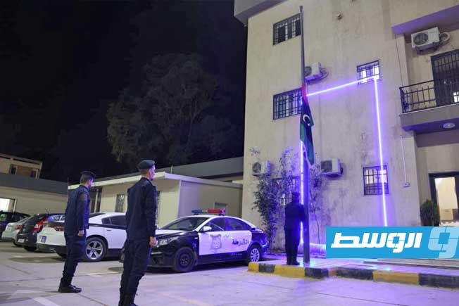 تنكيس الراية في مديرية أمن طرابلس لإحياء اليوم الدولي لشهداء الواجب