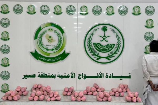 القبض على شخص في عسير لترويجه (13) كيلو جرامًا من نبات القات المخدر