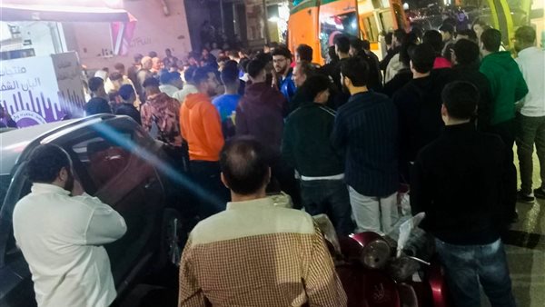 مصرع سيدة وشاب سقط عليهما مواد بناء من الطابق الـ 14 ببرج سكني في الغربية (صور)