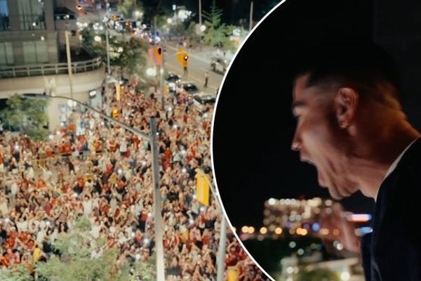 رونالدو ينشر مشاهد حماسية لجماهير محتشدة في تورونتو
