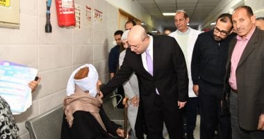 محافظ الفيوم يتفقد المستشفى العام ويوجه بتعديل نوبتجيات الأطباء ببعض الأقسام