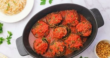 طريقة عمل الخرشوف المحشي باللحم المفروم