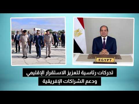 تحركات رئاسية لتعزيز الاستقرار الإقليمي ودعم الشراكات الإفريقية