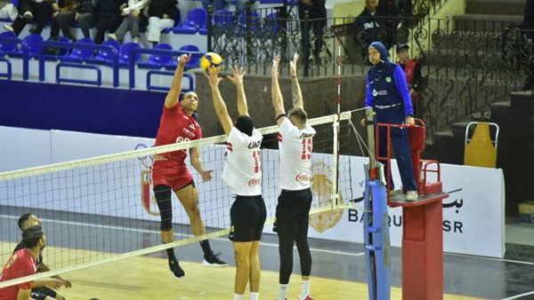 الليلة، الأهلي يواجه الزمالك في نهائي كأس مصر للكرة الطائرة