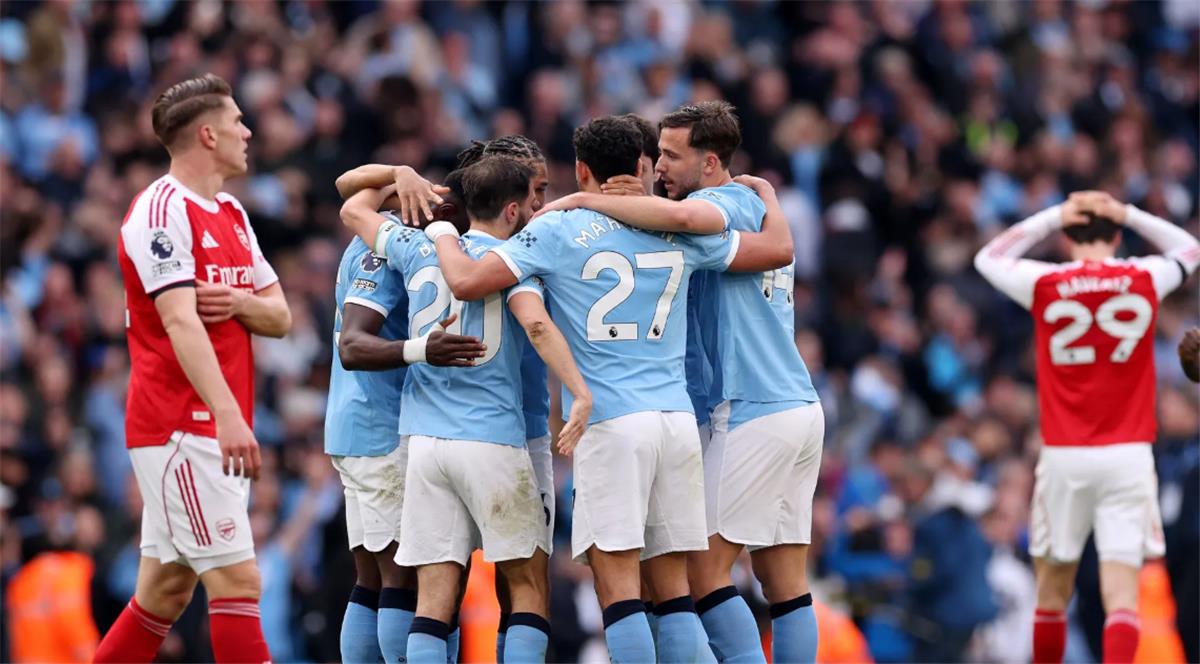 رجل مباراة مانشستر سيتي وآرسنال في الدوري الإنجليزي
