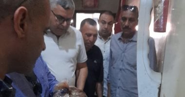 ضبط لحوم فاسدة وغلق 8 منشآت مخالفة خلال حملات مكبرة بحى الطالبية