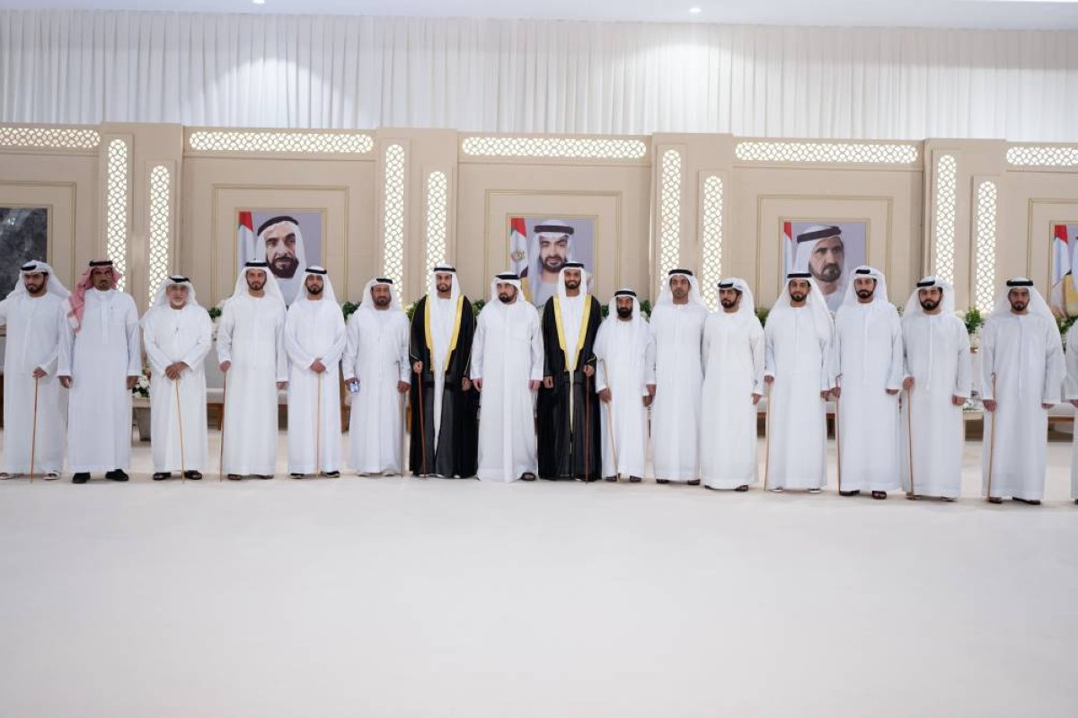 أحمد بن محمد يحضر أفراح الغفلي والشامسي والكتبي