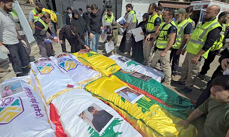 جنوب لبنان: 15 شهيداً بينهم 6 مسعفين بغارات العدو يرفع حصيلة الشهداء إلى 3111