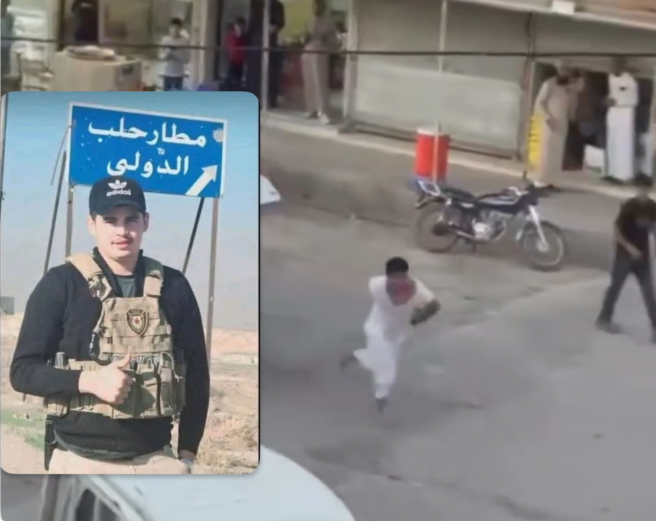 فيديو يوثق اعتقال قيادي سابق مرتبط بـ”قسد” ومحاولة هروبه في الطبقة
