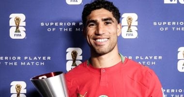 أشرف حكيمى رجل مباراة منتخب المغرب وهايتى فى كأس العالم 2026
