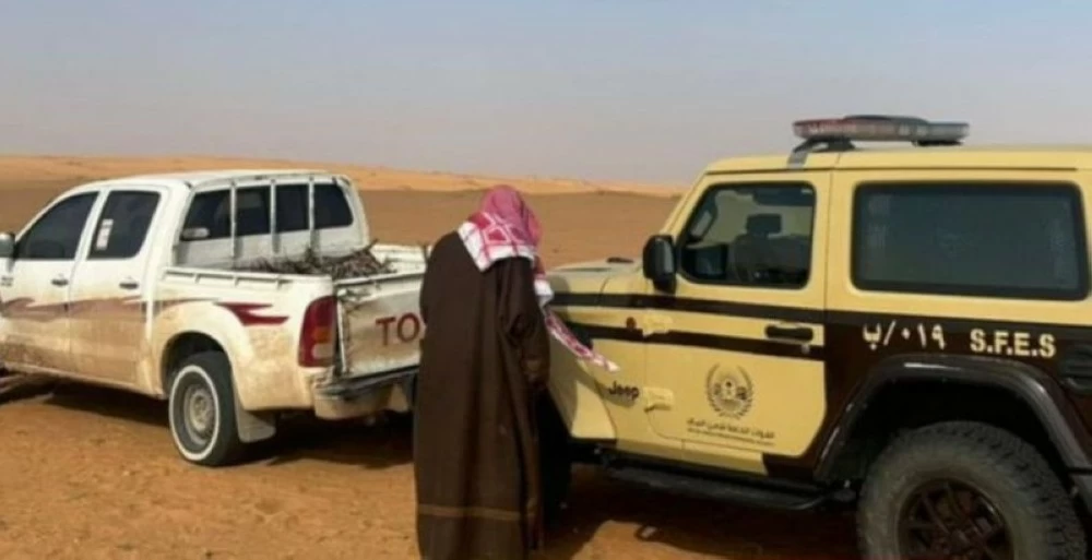 ضبط مخالف لنقله حطباً محلياً في محمية الإمام تركي بن عبدالله الملكية