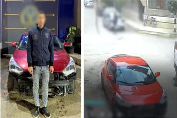 بسبب الخلاف على الفلوس.. ميكانيكي يقود سيارة بلا لوحات ويثير الذعر بمنطقة سكنية