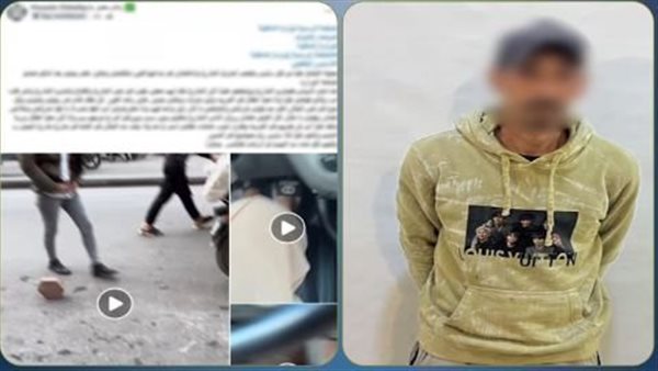 القبض على منادي سيارات بتهمة ممارسة أعمال البلطجة بوسط البلد (فيديو)