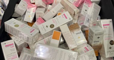 ضبط 37 ألف عبوة تجميل وطب بمطبعة غير مرخصة فى المرج
