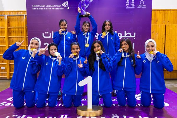 الهلال بطلًا للنسخة الأولى من الدوري السعودي للسيدات للريشة الطائرة