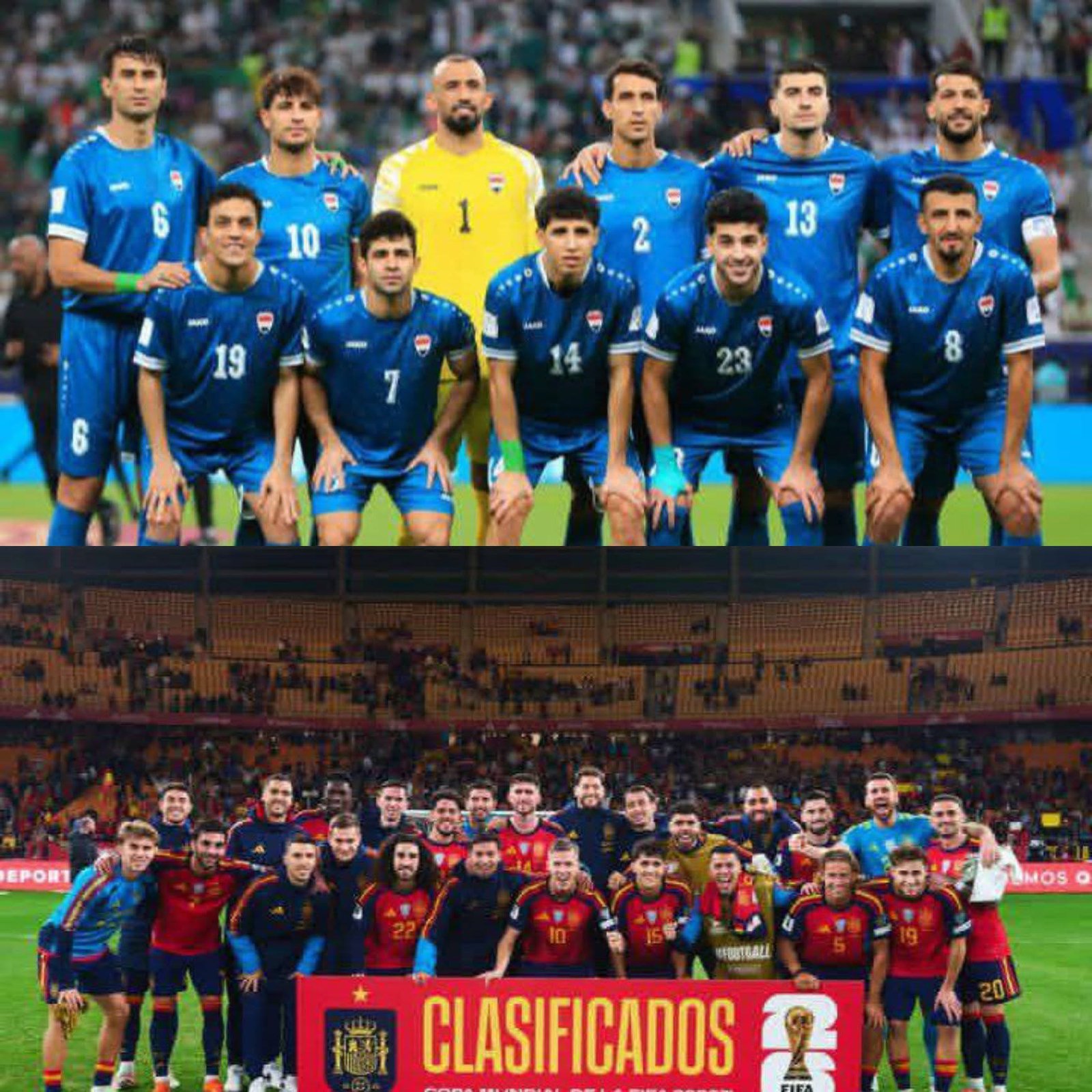 ودية عالمية مرتقبة… منتخب إسبانيا يواجه العراق في 4 حزيران على ملعب ريازور