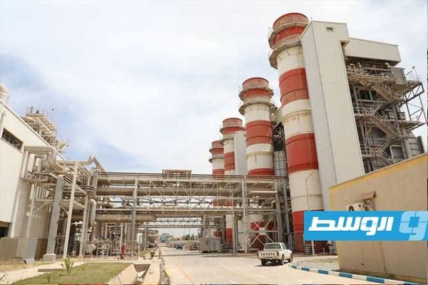 إعادة الوحدة البخارية الثالثة بمحطة كهرباء الزاوية إلى الخدمة