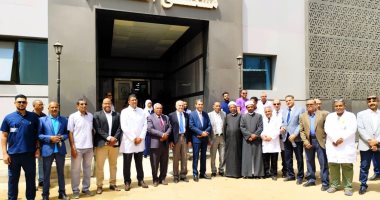 جامعة أسوان تفتتح مستشفى العظام الجديد بحضور المحافظ