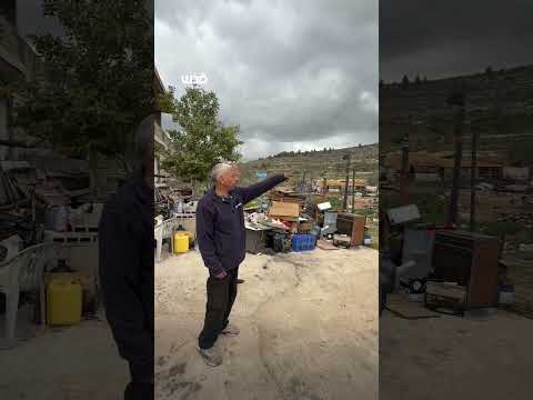 مستوطنون يقتحمون قرية عين سينيا ويمهلون فلسطينيا يومين لإخلاء بيته
