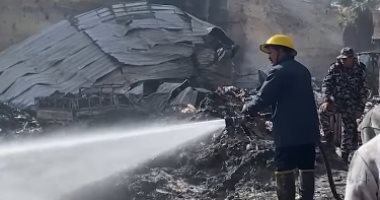 الحماية المدنية تسيطر على حريق نشب داخل مخبز فى قنا