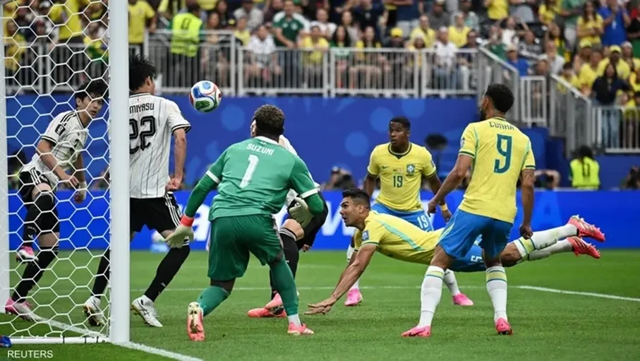 البرازيل تصعق اليابان بهدف قاتل وتقصيها من المونديال