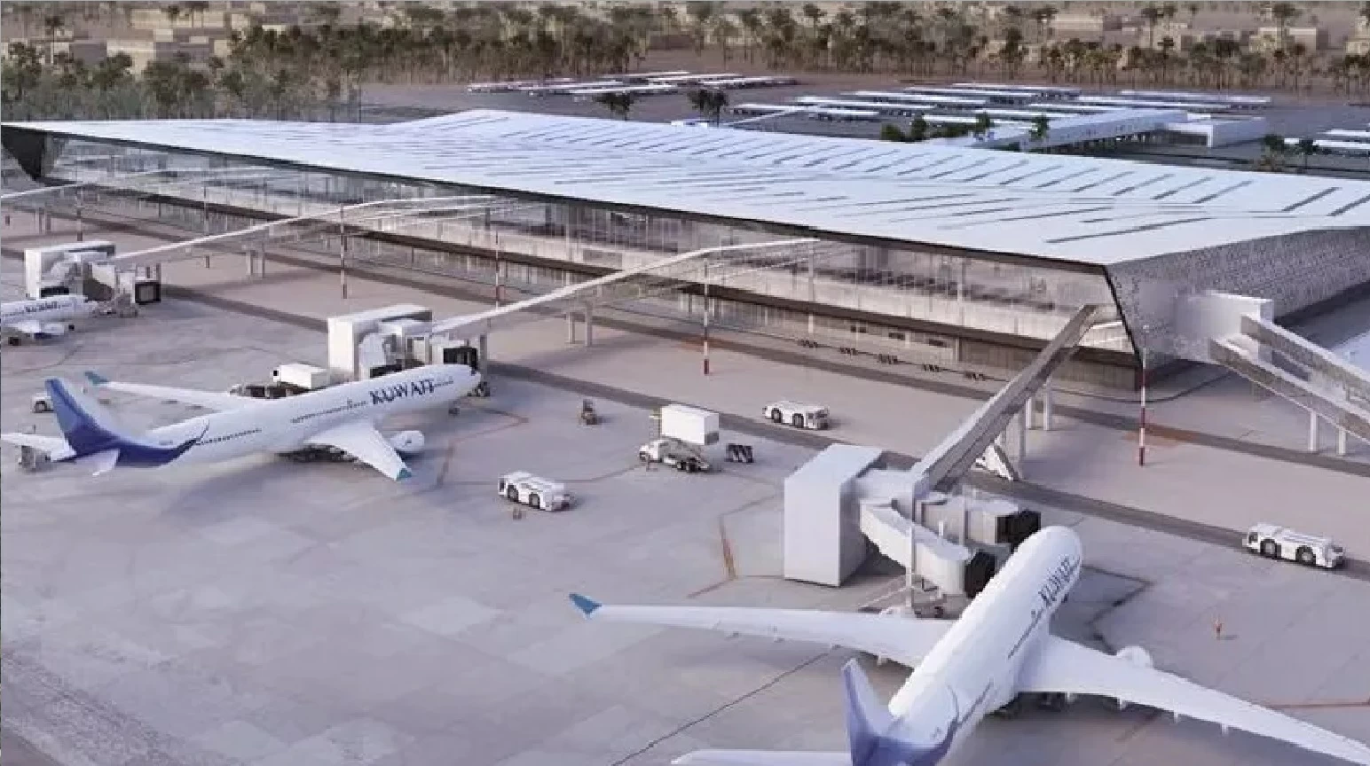 الكويت: إصابة نظام رادار المطار.. الإمارات