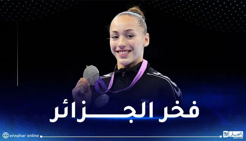 كيليا نمور تفتك الذهب في مونديال "أذربيجان"