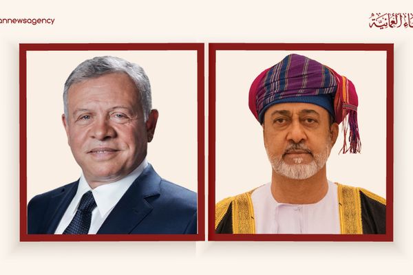 جلالةُ السُّلطان المُعظّم يهنّئ ملك الأردن