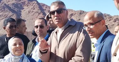 محافظ جنوب سيناء يتفقد الغابة الشجرية على مساحة 50 فدانا بدهب