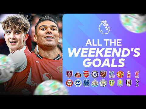 EVERY Weekend Goal | Matchweek 30 | 2025/26 Premier League Highlights