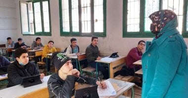 نموذج استرشادى لامتحان الجبر والإحصاء لطلاب الشهادة الإعدادية