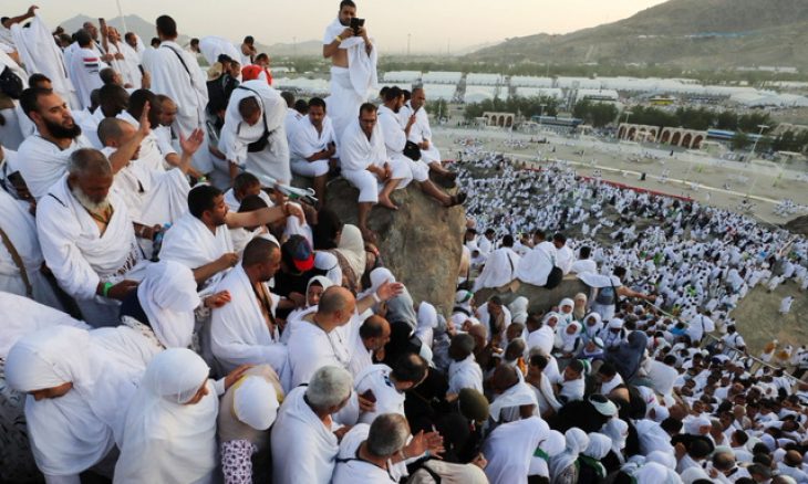 وفاة حاجة أردنية في مخيمات عرفات