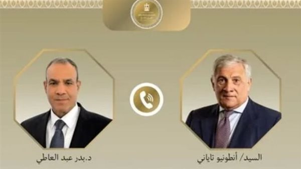 وزير الخارجية يطلع نظيره الإيطالي على الجهود المصرية لخفض التصعيد بالمنطقة