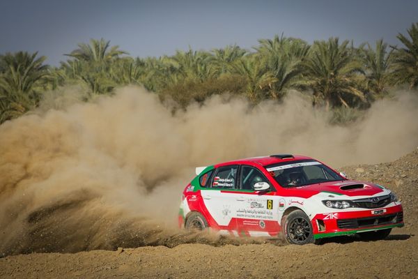 عبدالله الرواحي وزكريا العامري يشاركان في رالي الأردن الدولي