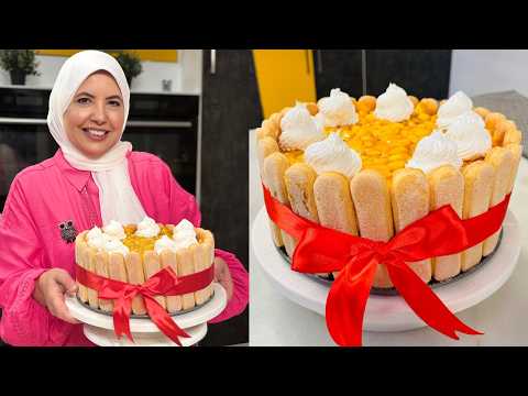 طريقة عمل شارلوت مانجو | العزومة مع الشيف فاطمة أبو حاتي
