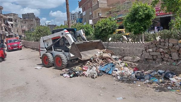 محافظ الغربية: رفع 575 طن مخلفات من شوارع المدن والقري