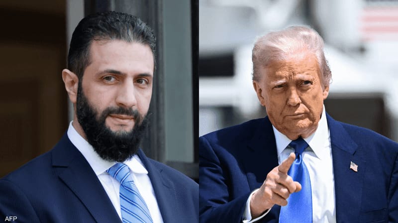 ‏الشرع وترامب يبحثان هاتفيا العلاقات الثنائية بين البلدين