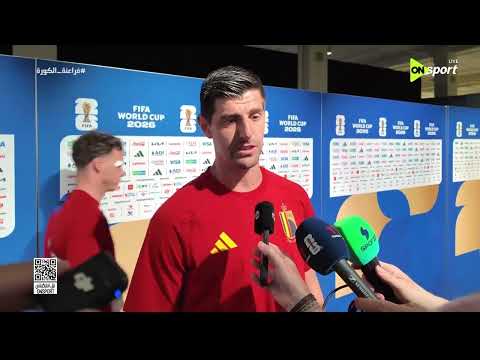 فراعنة الكورة - تصريحات كيفين دي بروين وكورتوا لاعبو منتخب البلجيكا بعد التعادل أمام مصر